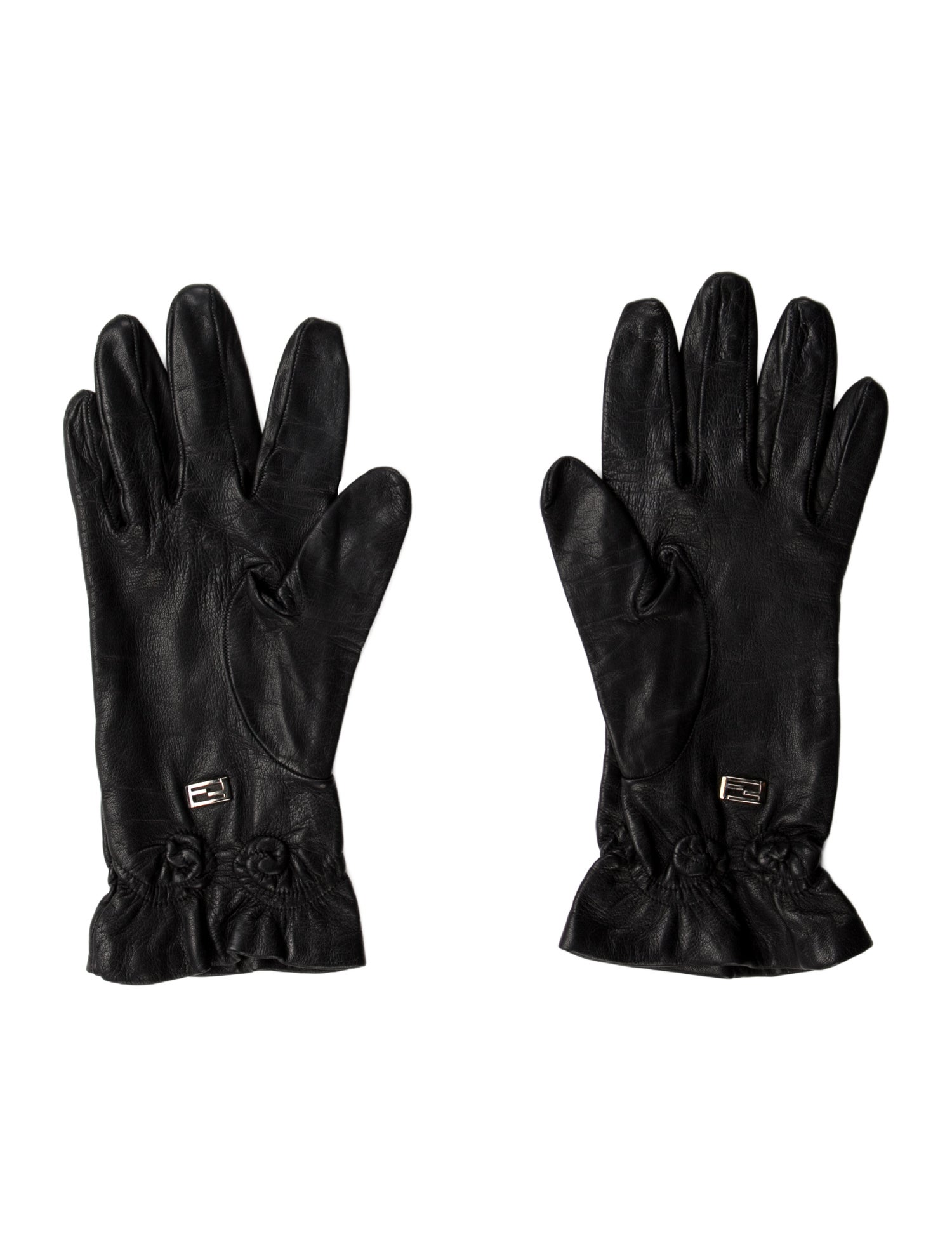 Fendi Women's Leather Gloves