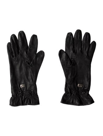 Fendi Women's Leather Gloves