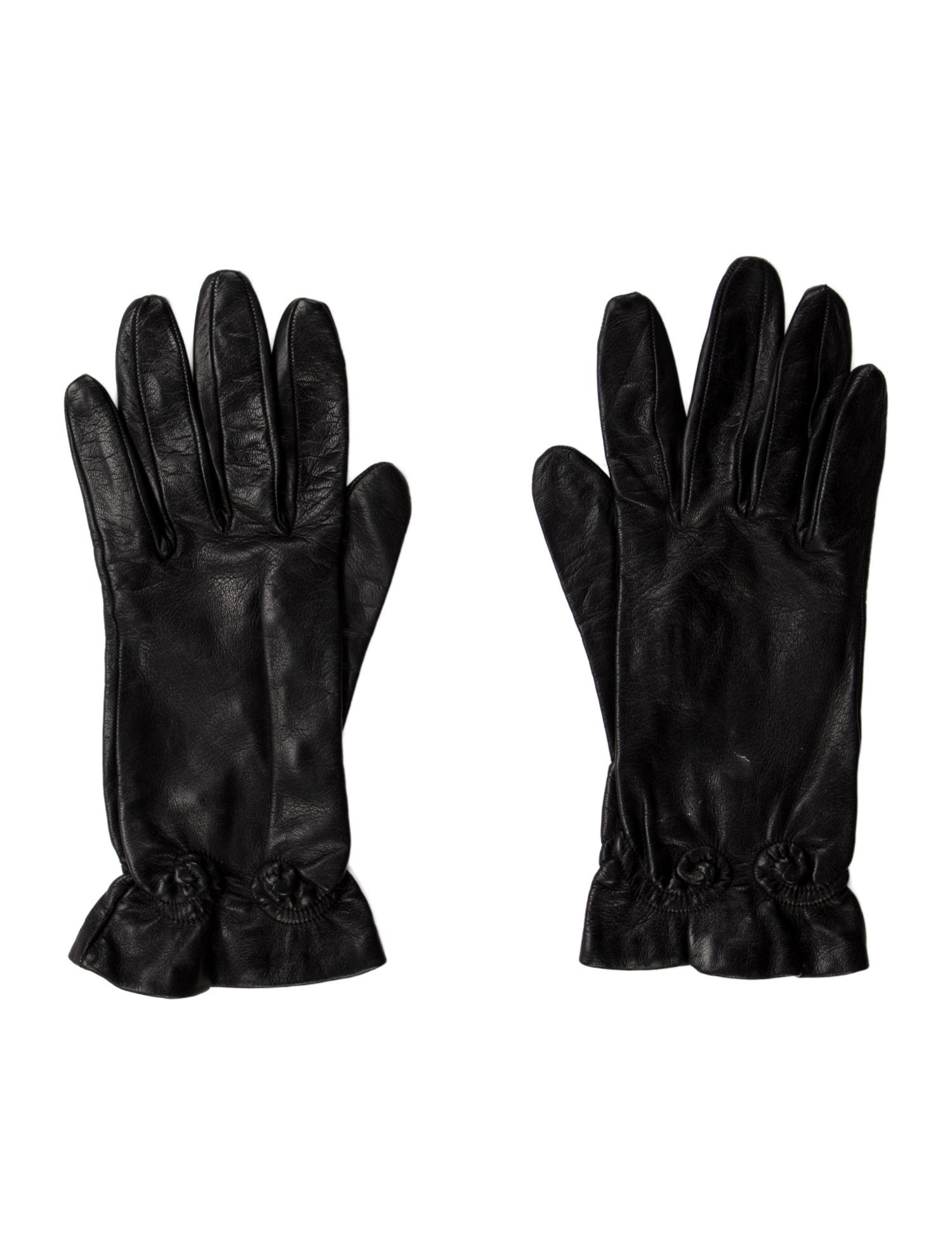Fendi Women's Leather Gloves