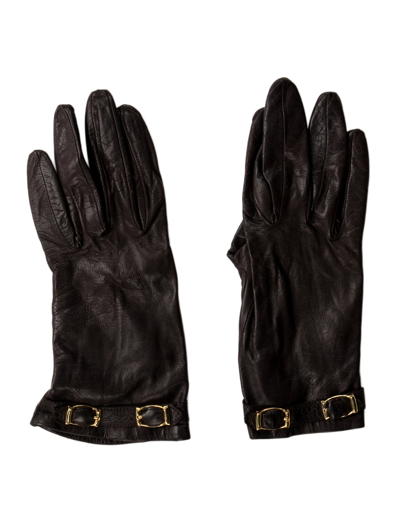 Fendi Women's Leather Gloves