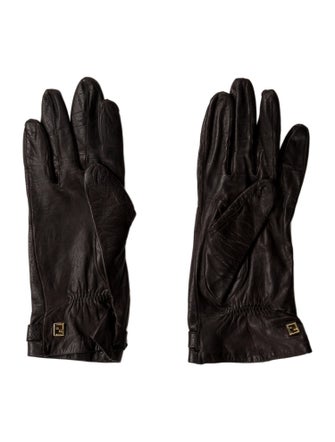Fendi Women's Leather Gloves