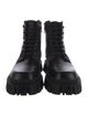 Fendi Leather Combat Boots