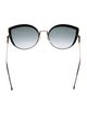 Fendi Oversize Gradient Sunglasses