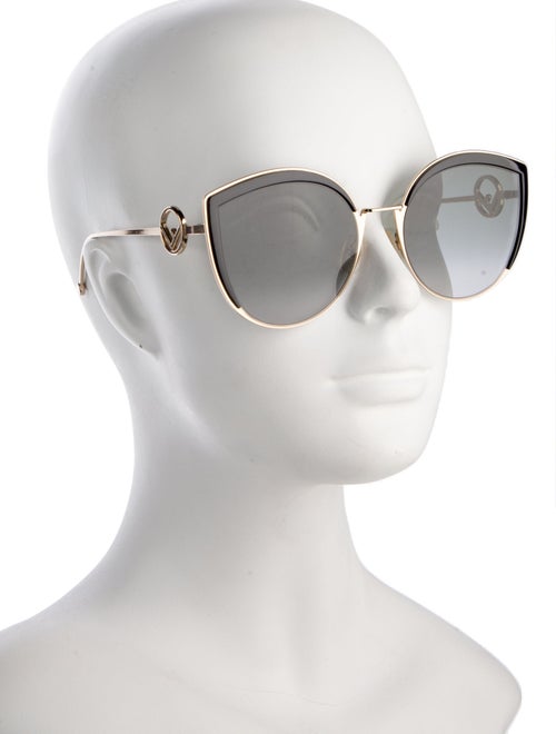 Fendi Oversize Gradient Sunglasses