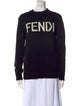 Fendi Wool Graphic Print Pullover