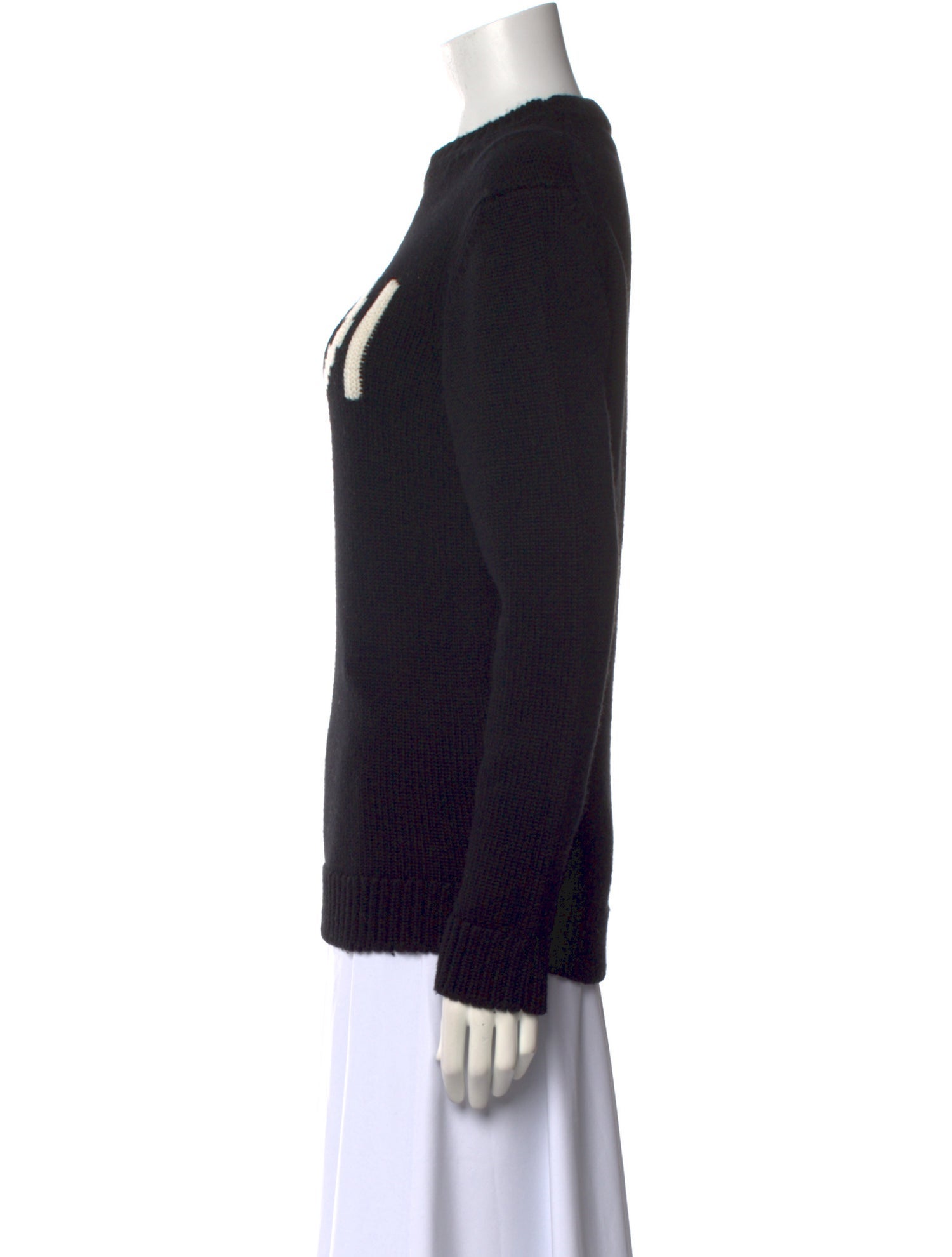 Fendi Wool Graphic Print Pullover