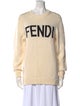 Fendi Wool Graphic Print Pullover