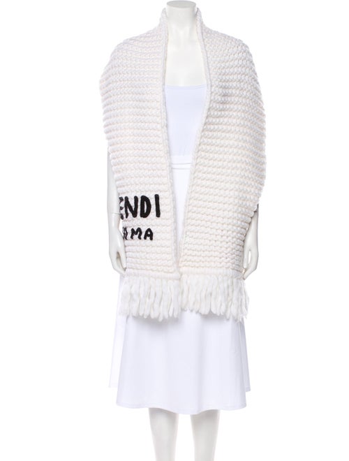 Fendi Wool Printed Scarf