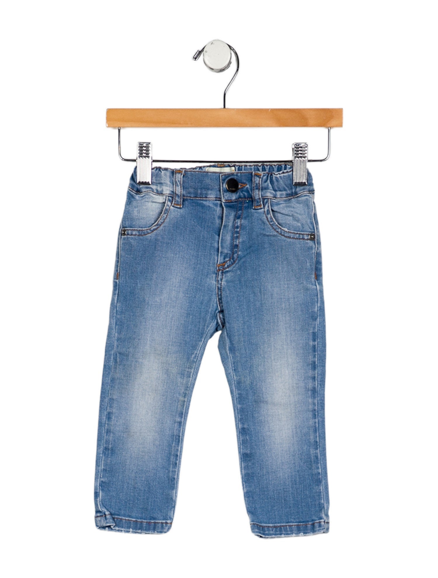 Fendi Infant Girls' Denim Jeans