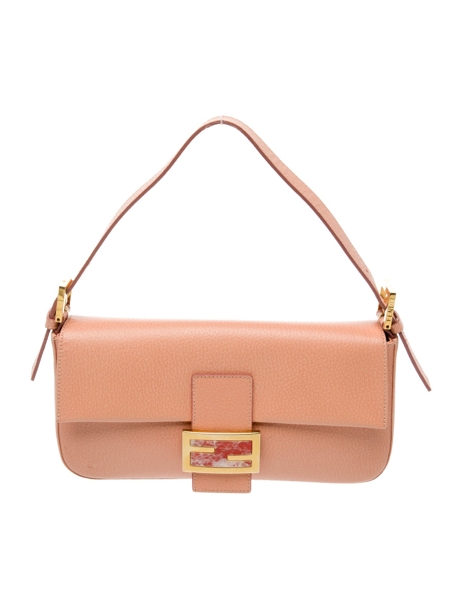 Fendi Leather Baguette
