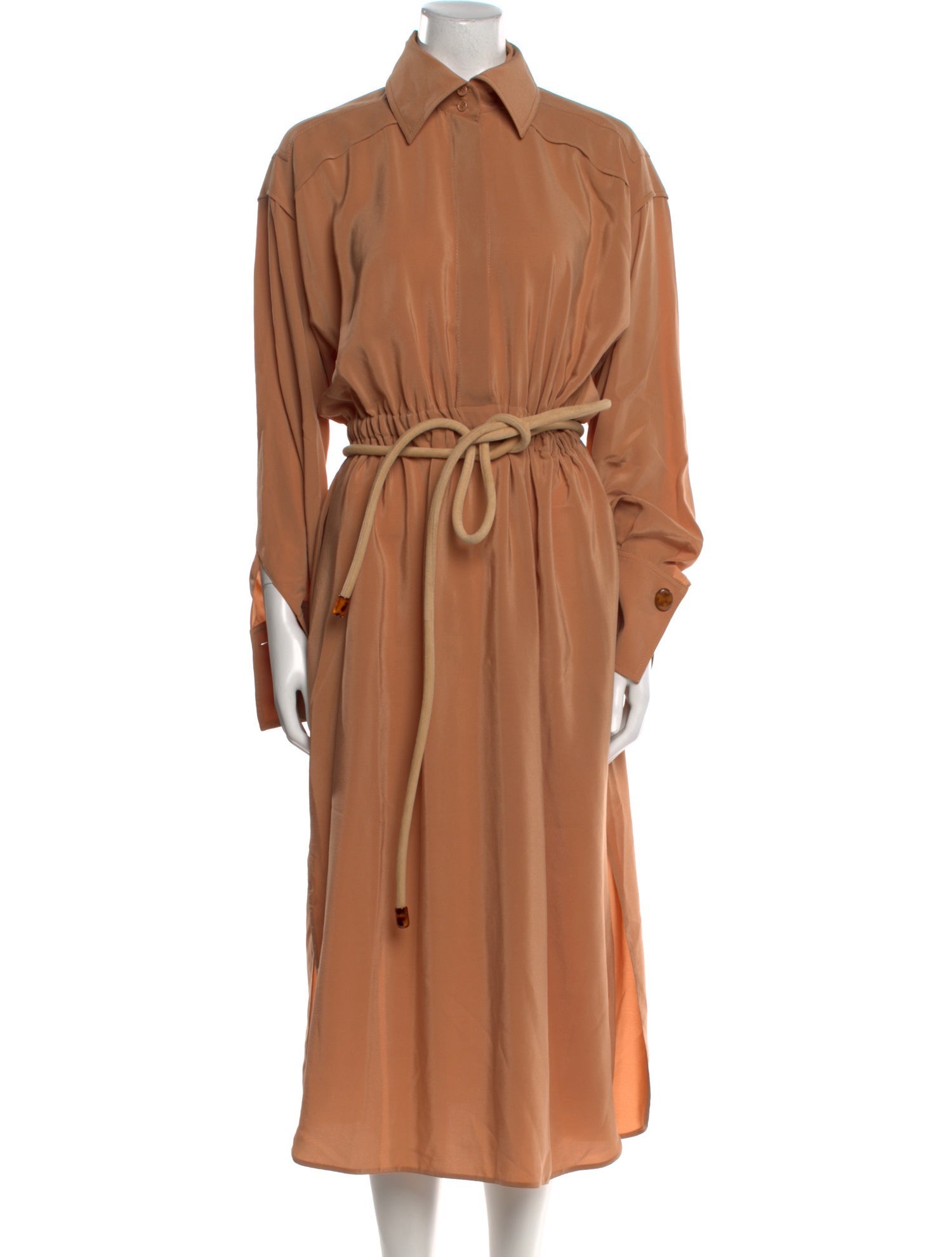 Fendi Silk Long Dress