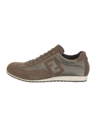 Fendi Zucca FF Logo Printed Sneakers