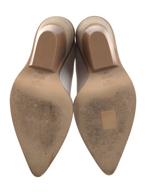 Fendi Leather Printed Sock Boots