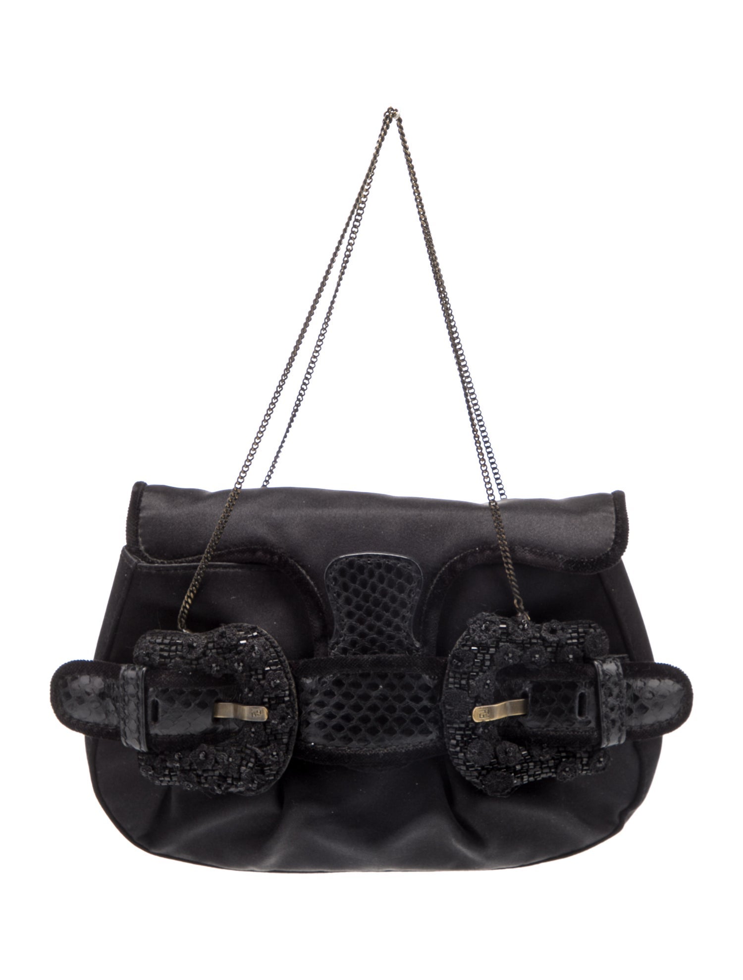 Fendi Satin B. Bis Mini Vintage