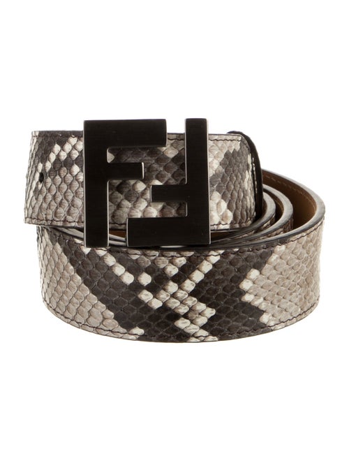 Fendi Snakeskin Belt
