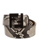 Fendi Snakeskin Belt
