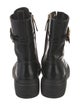 Fendi Patent Leather Combat Boots