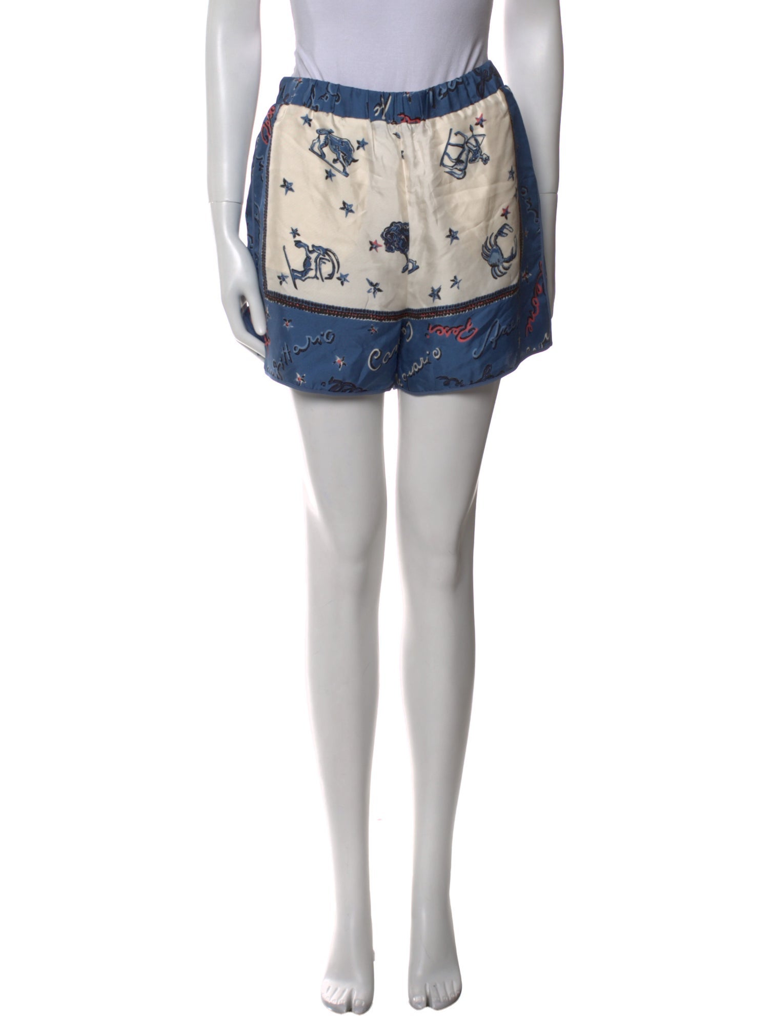 Fendi Silk Mini Shorts w/ Tags