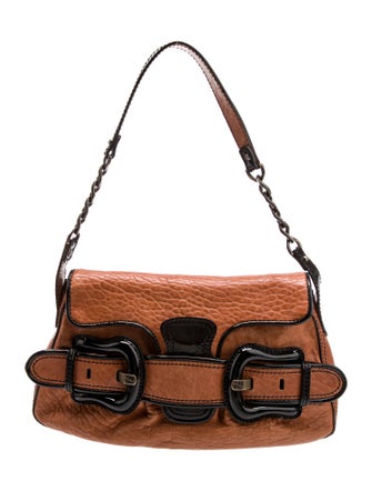 Fendi Zucchino FF Top Handle Bag