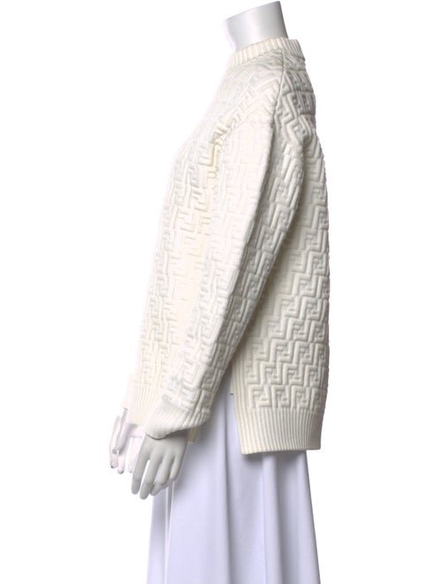 Fendi Mock Neck Sweater