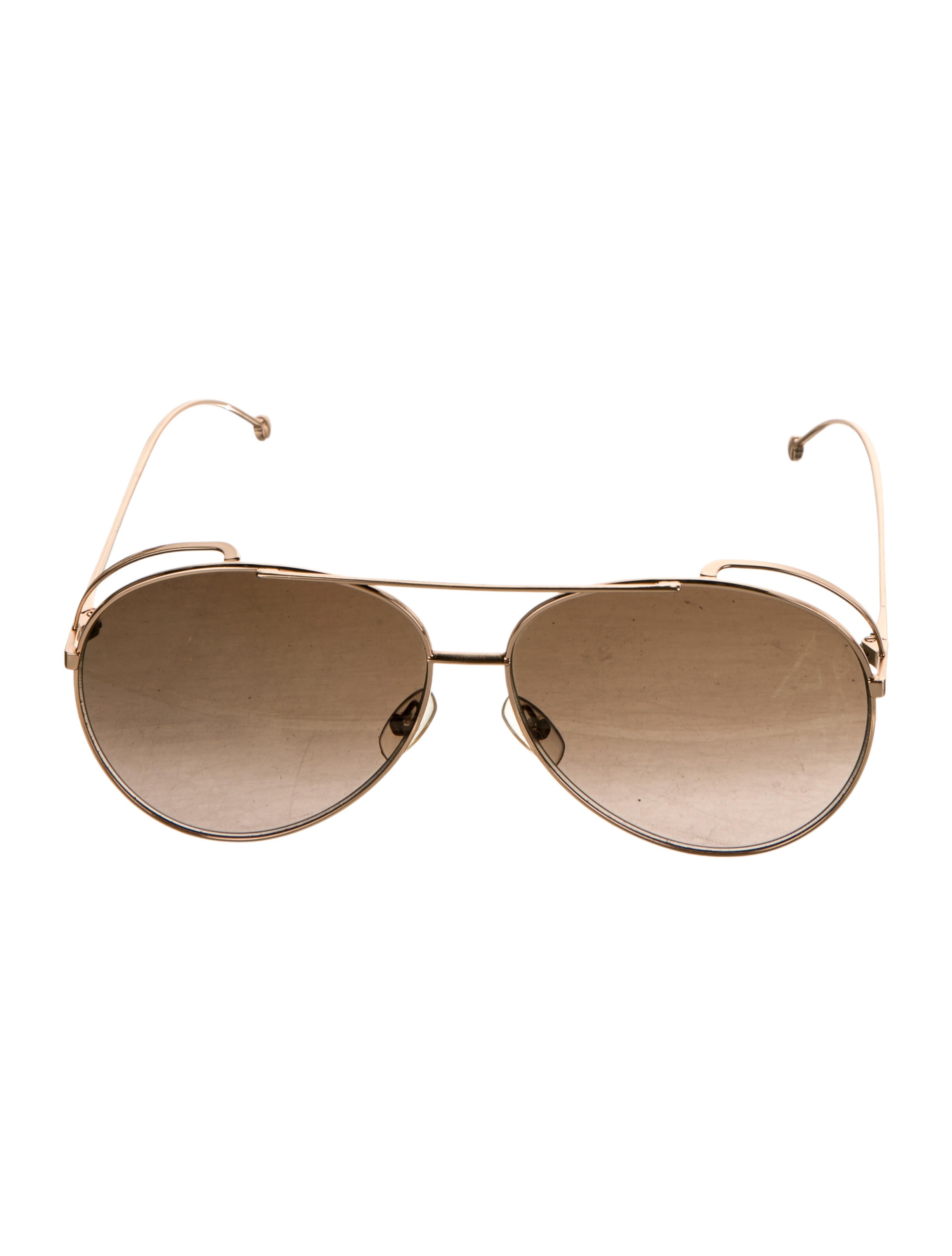 Fendi Aviator Gradient Sunglasses