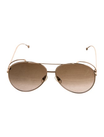 Fendi Aviator Gradient Sunglasses