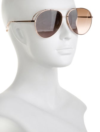Fendi Aviator Gradient Sunglasses