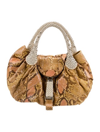 Fendi Snakeskin Spy Large