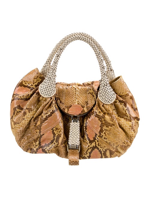 Fendi Snakeskin Spy Large