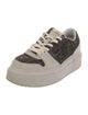 Fendi Zucca FF Logo Suede Sneakers