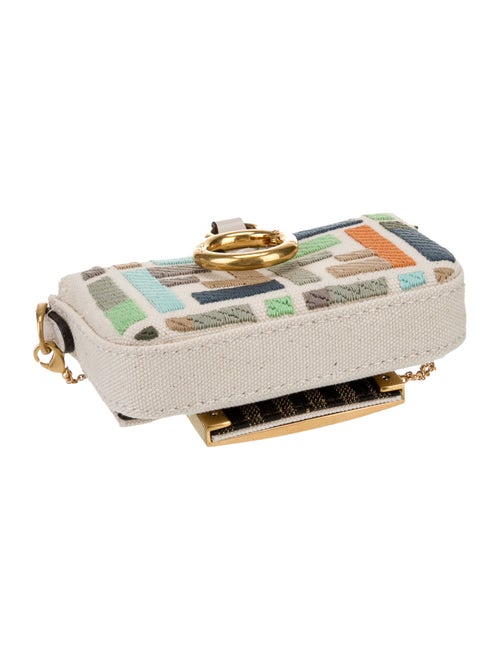 Fendi Canvas Baguette Nano