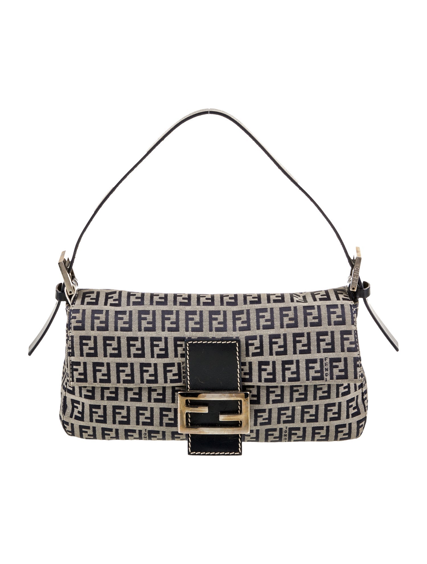 Fendi Zucchino FF Baguette Vintage