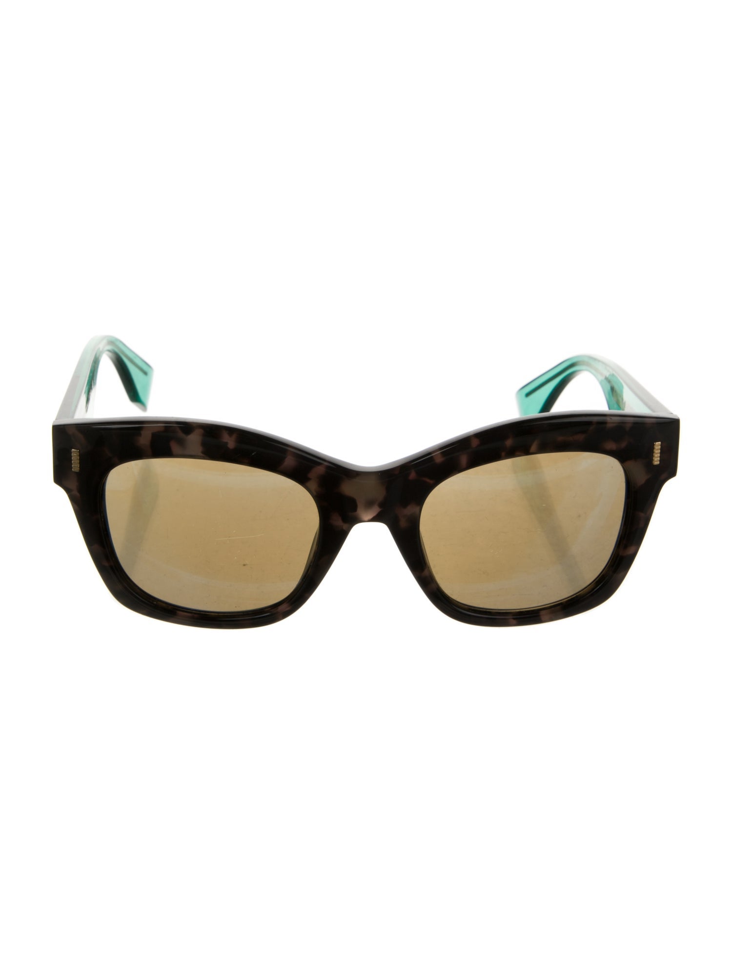 Fendi Wayfarer Mirrored Sunglasses
