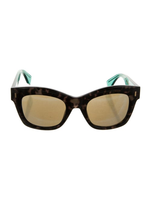 Fendi Wayfarer Mirrored Sunglasses