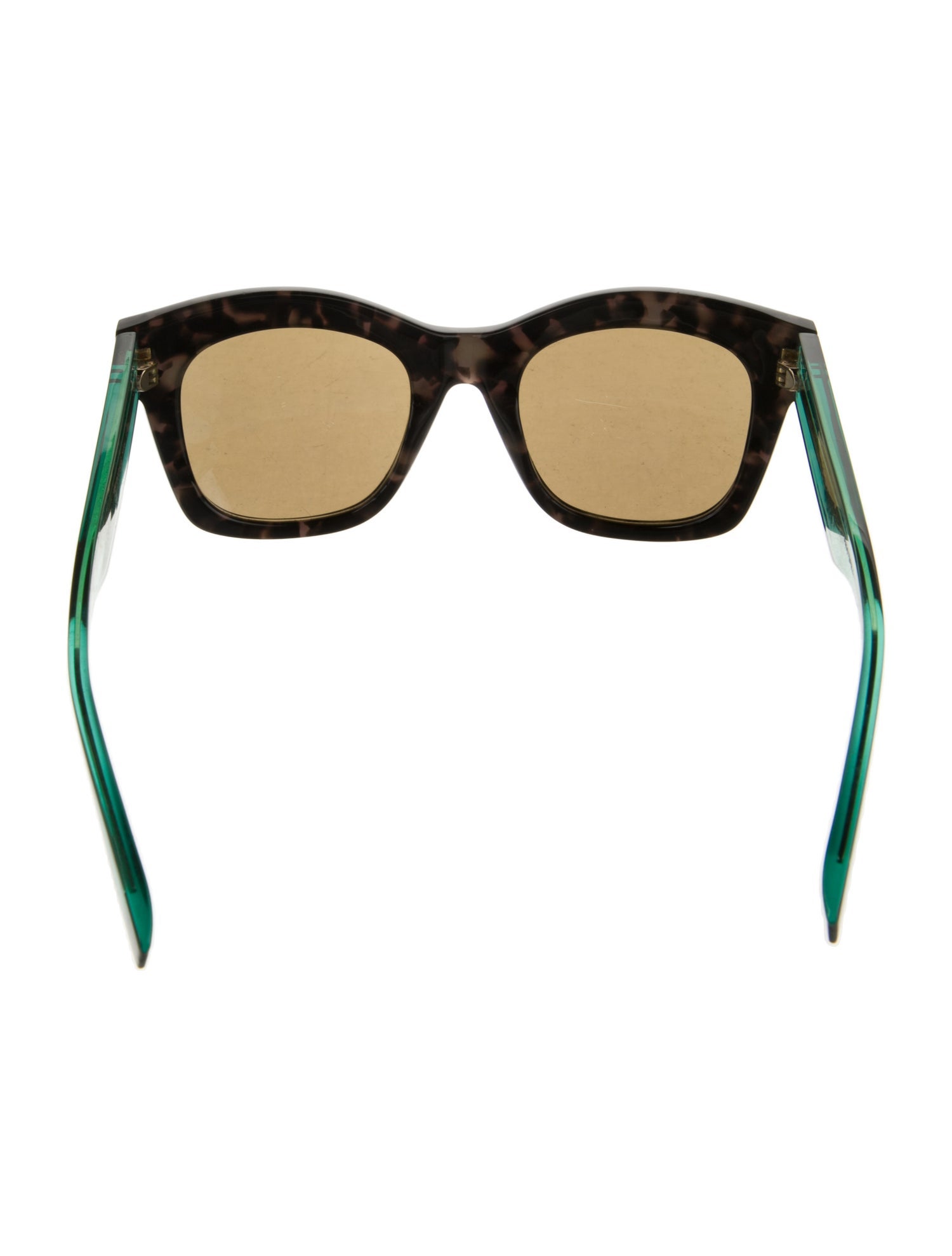 Fendi Wayfarer Mirrored Sunglasses