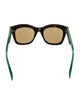 Fendi Wayfarer Mirrored Sunglasses