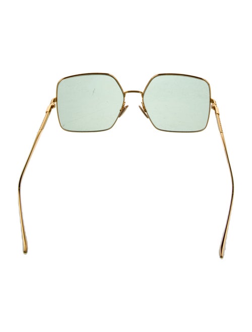 Fendi Zucca FF Logo Oversize Sunglasses