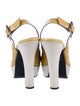 Fendi Patent Leather Slingback Pumps