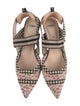 Fendi Printed Slingback Pumps