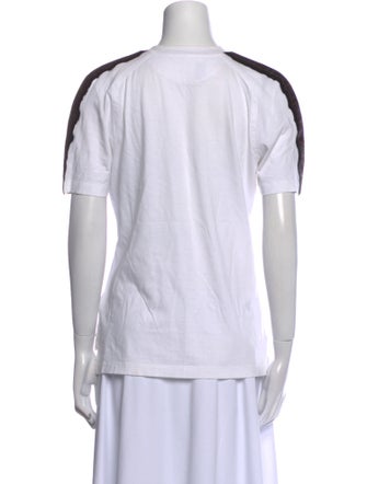 Fendi Graphic Print Crew Neck T-Shirt