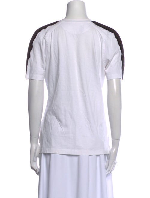 Fendi Graphic Print Crew Neck T-Shirt