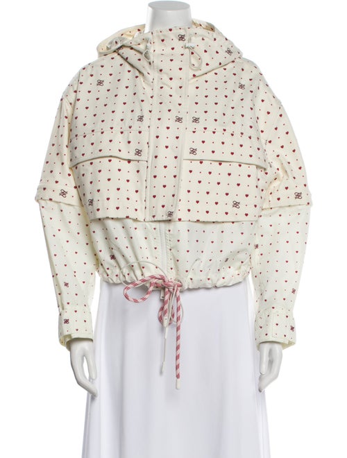 Fendi Polka Dot Print Bomber Jacket