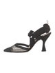 Fendi Zucca FF Logo Mesh D'Orsay Pumps