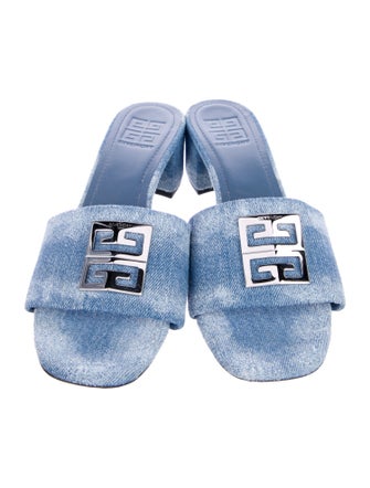 Fendi Denim Slides