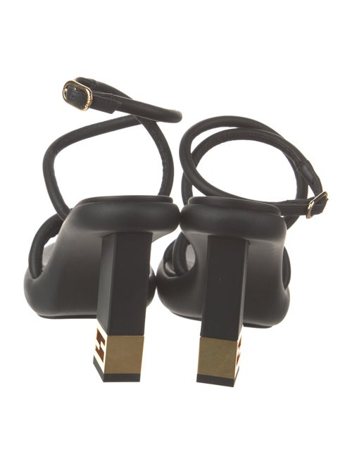 Fendi Leather Slingback Sandals