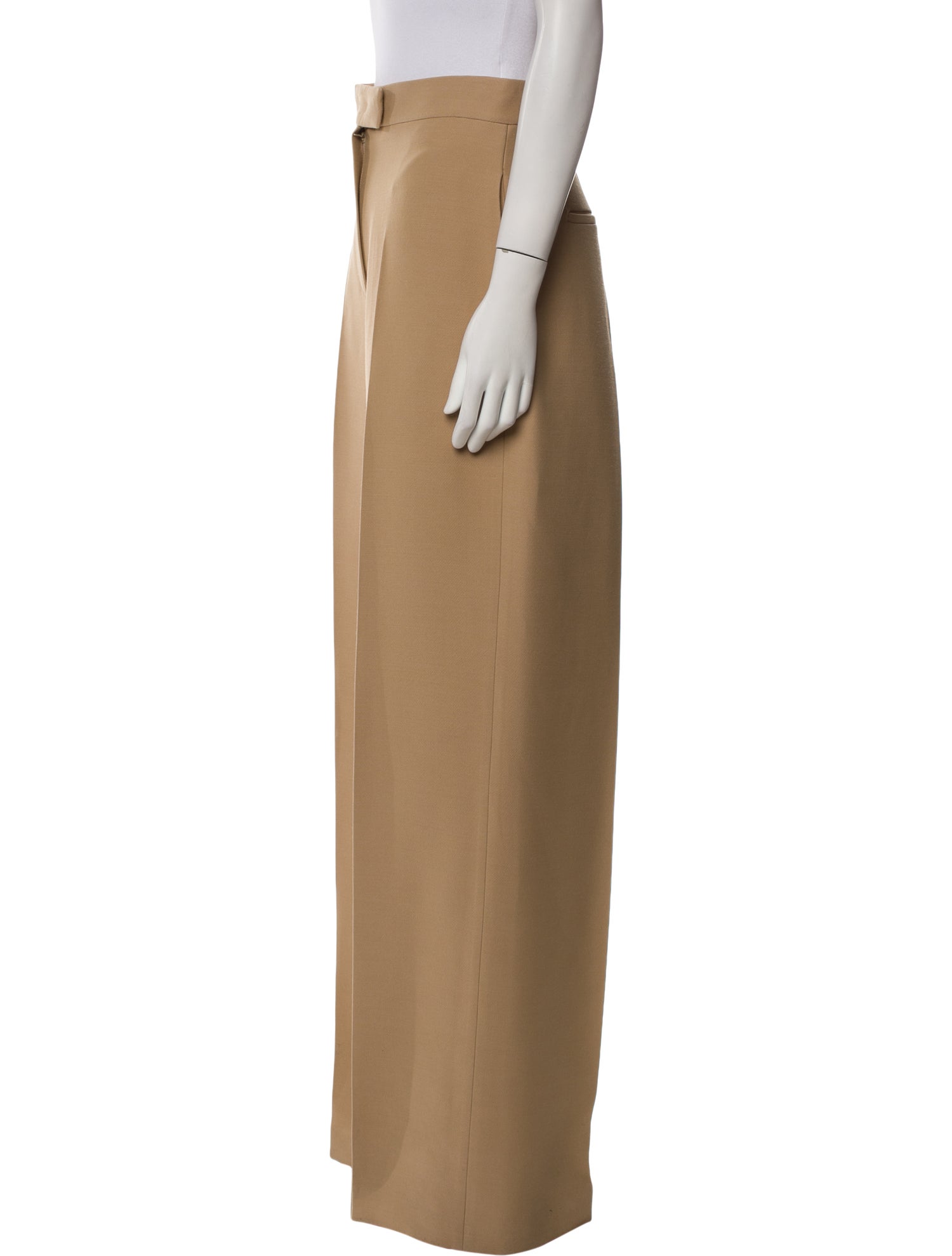 Fendi Wool Wide Leg Pants