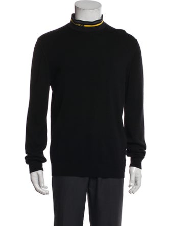 Fendi Zucca FF Logo Virgin Wool Pullover