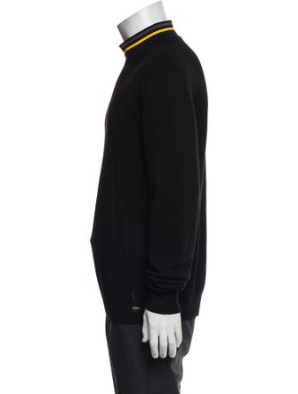 Fendi Zucca FF Logo Virgin Wool Pullover