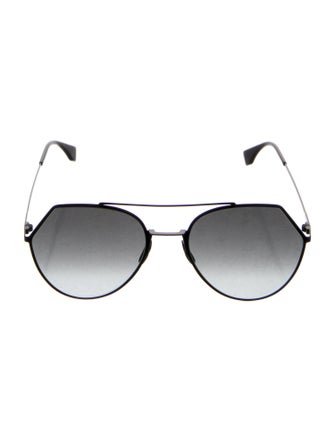 Fendi Aviator Gradient Sunglasses