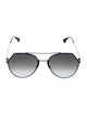 Fendi Aviator Gradient Sunglasses